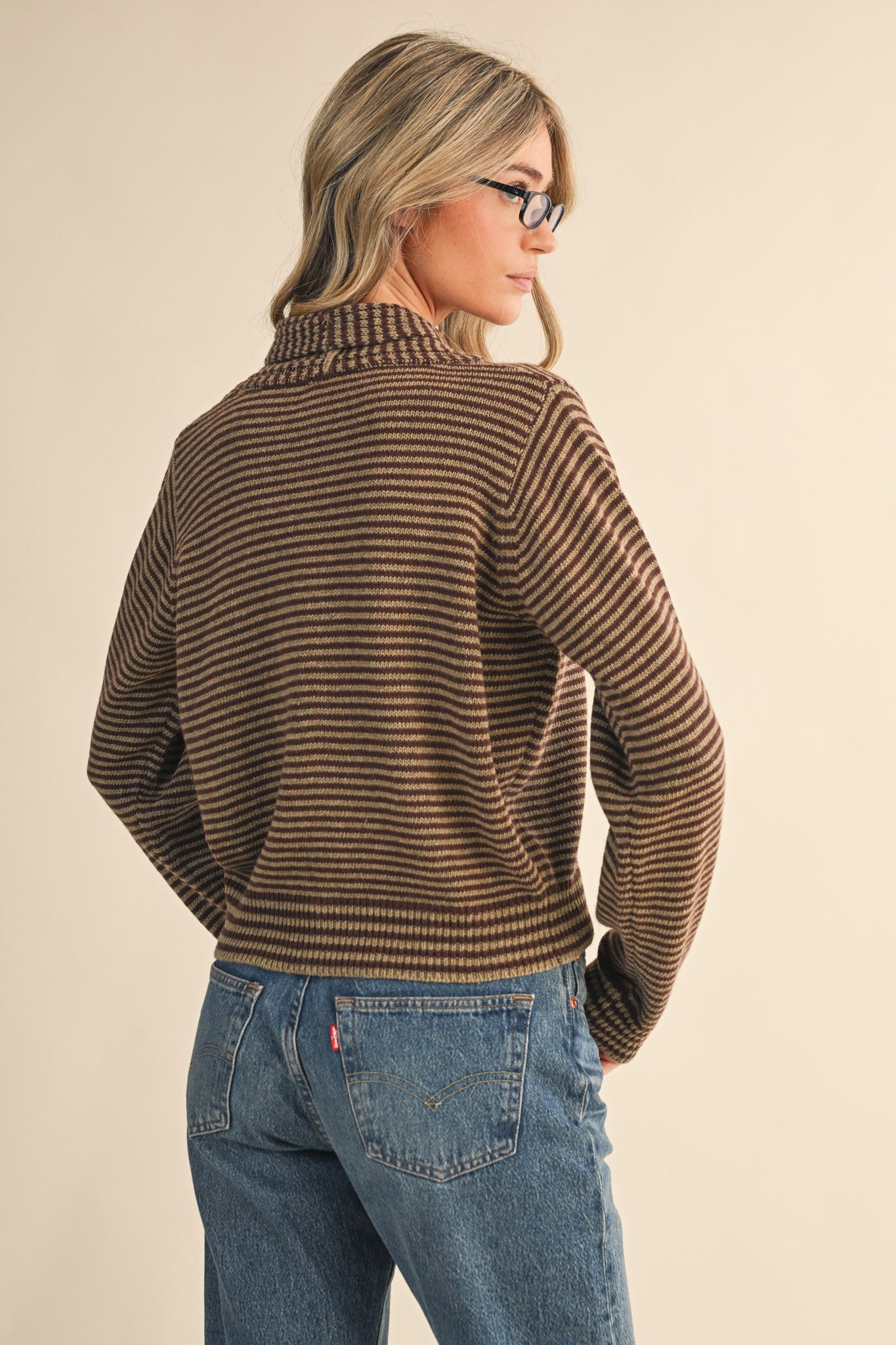 Neveah Tie-Neck Sweater Cardi – Driftless Edit