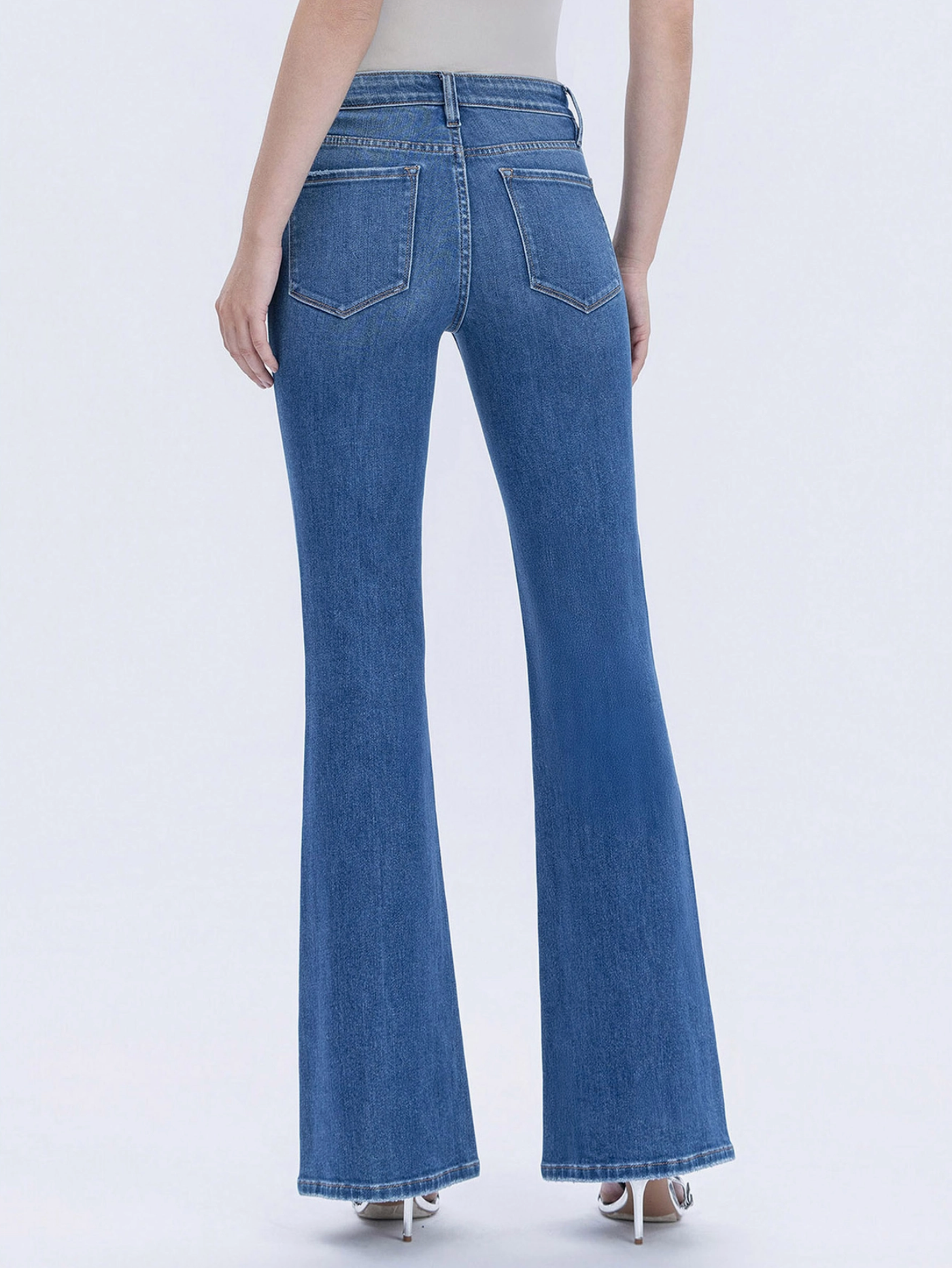 Dalia Pin Tuck Flare