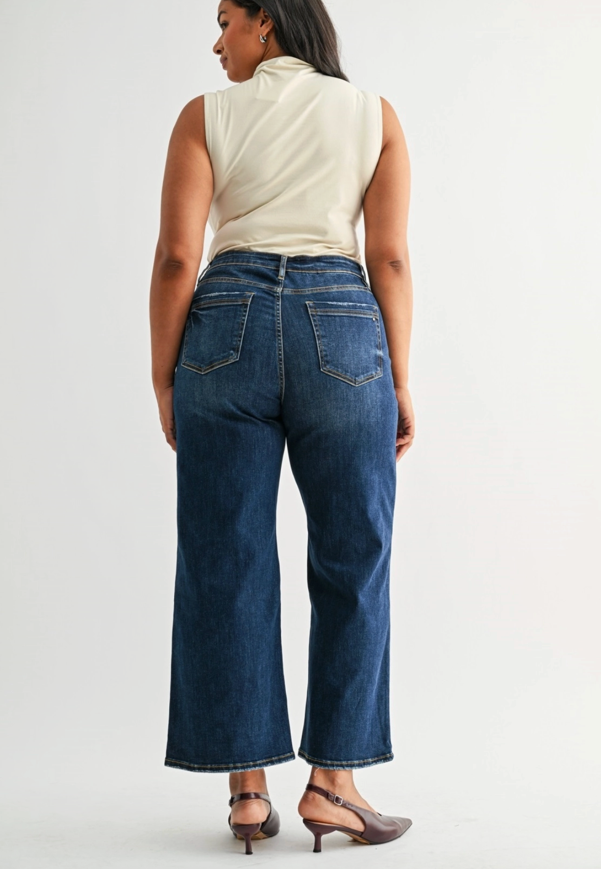 Nona PLUS Wide Leg Jeans